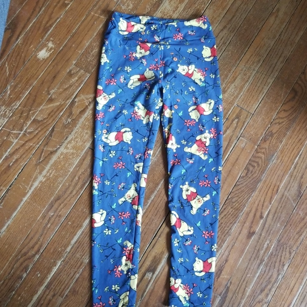 LuLaRoe Winnie the Pooh Leggings OS Disney